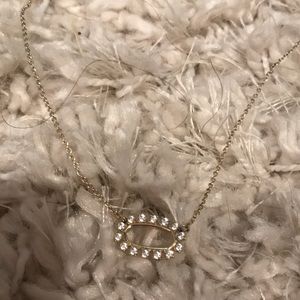 Kendra Scott Necklace gold plain